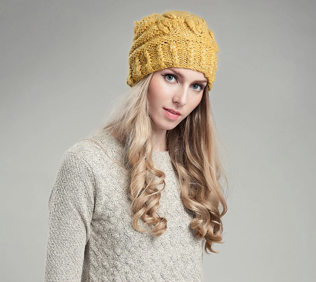 秋冬保暖又時髦，一頂針織帽就足夠！