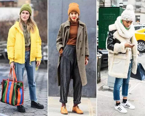 冬天穿大衣戴上這3款帽子，想不美都難！