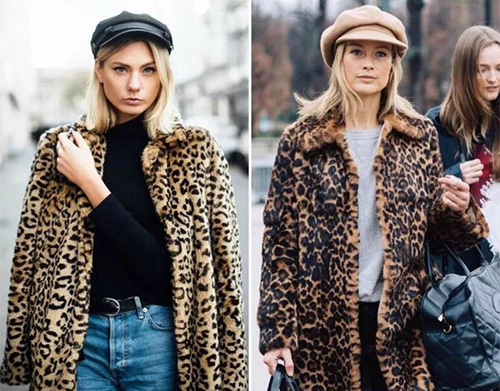 冬天穿大衣戴上這3款帽子，想不美都難！