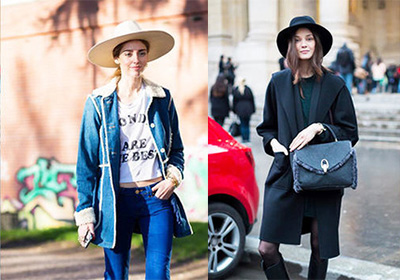 帽子是顯臉小的利器，秋冬就是要以帽取人