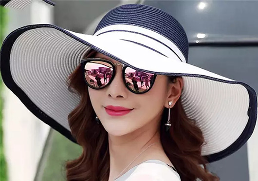 夏日助攻女神出行的高顏值草編防曬帽 夏日助攻女神出行的高顏值草編防曬帽