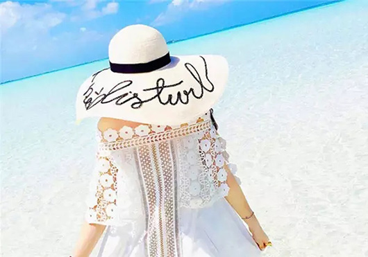 夏日助攻女神出行的高顏值草編防曬帽 夏日助攻女神出行的高顏值草編防曬帽